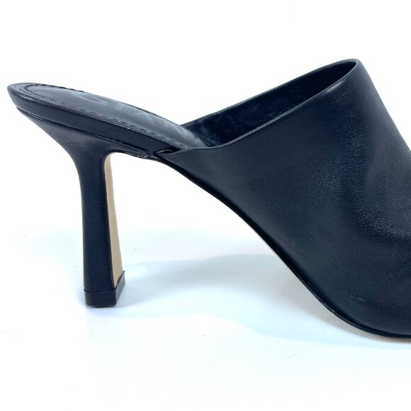 NEW Gianni Bini Black Leather Lace Up Open Toe 3" Heel Women's Heels Size 6M - Picture 6 of 10